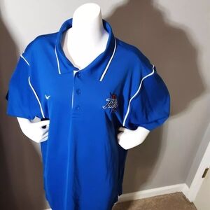 Men's XL Tulsa Golden Hurricanes Nike Dri Fit Short Sleeve Polo Shirt